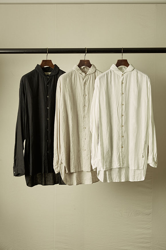 one-piece shawl-collar shirt Ⅰ-