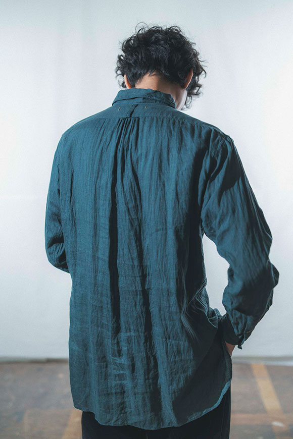 one-piece shawl-collar shirt Ⅰ | esseism